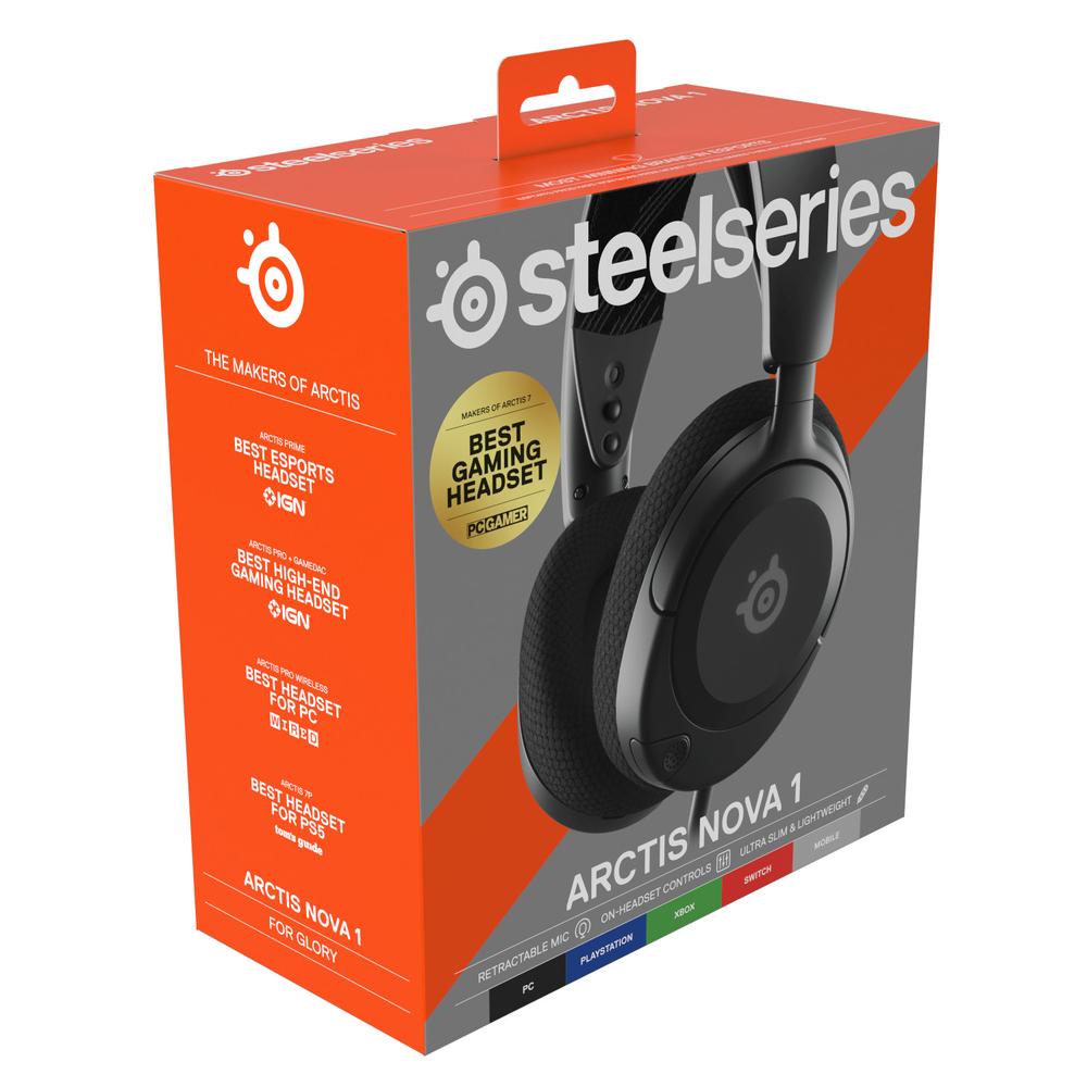 Foto 7 pulgar | Audífonos Steelseries Arctis Nova 1 para Pc