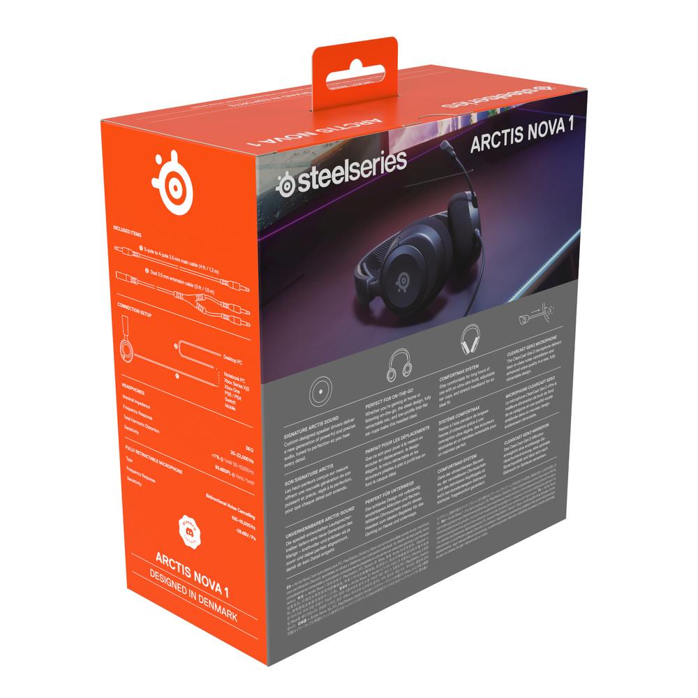 Foto 8 pulgar | Audífonos Steelseries Arctis Nova 1 para Pc