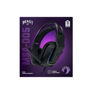 Foto 5 | Audífonos Gamer Alámbricos On Ear Stf Beast Msa-005
