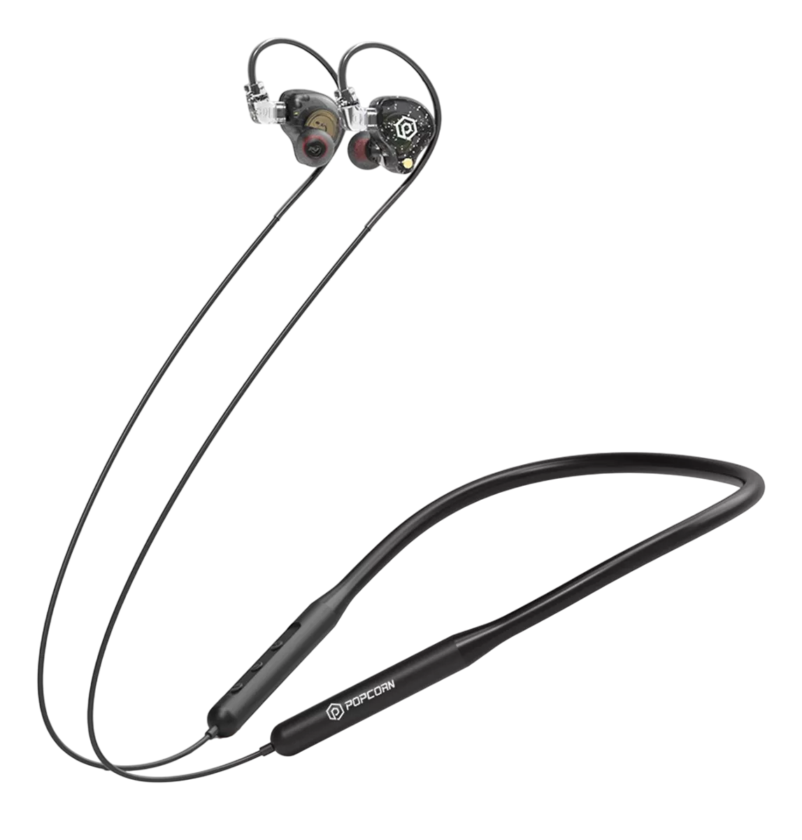 Audífonos Bluetooth Inalambrico Extraíble  Negro