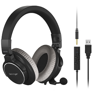 Foto 1 | Audífonos con Micrófono Usb y Cable Plug Behringer Bh470u