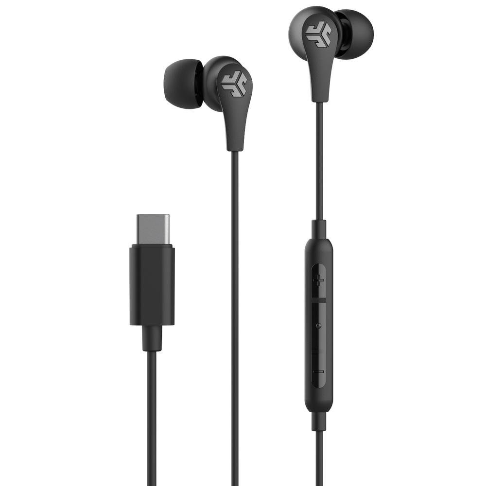 Foto 2 pulgar | Audífonos Alámbricos Tipo C Negro Jlab