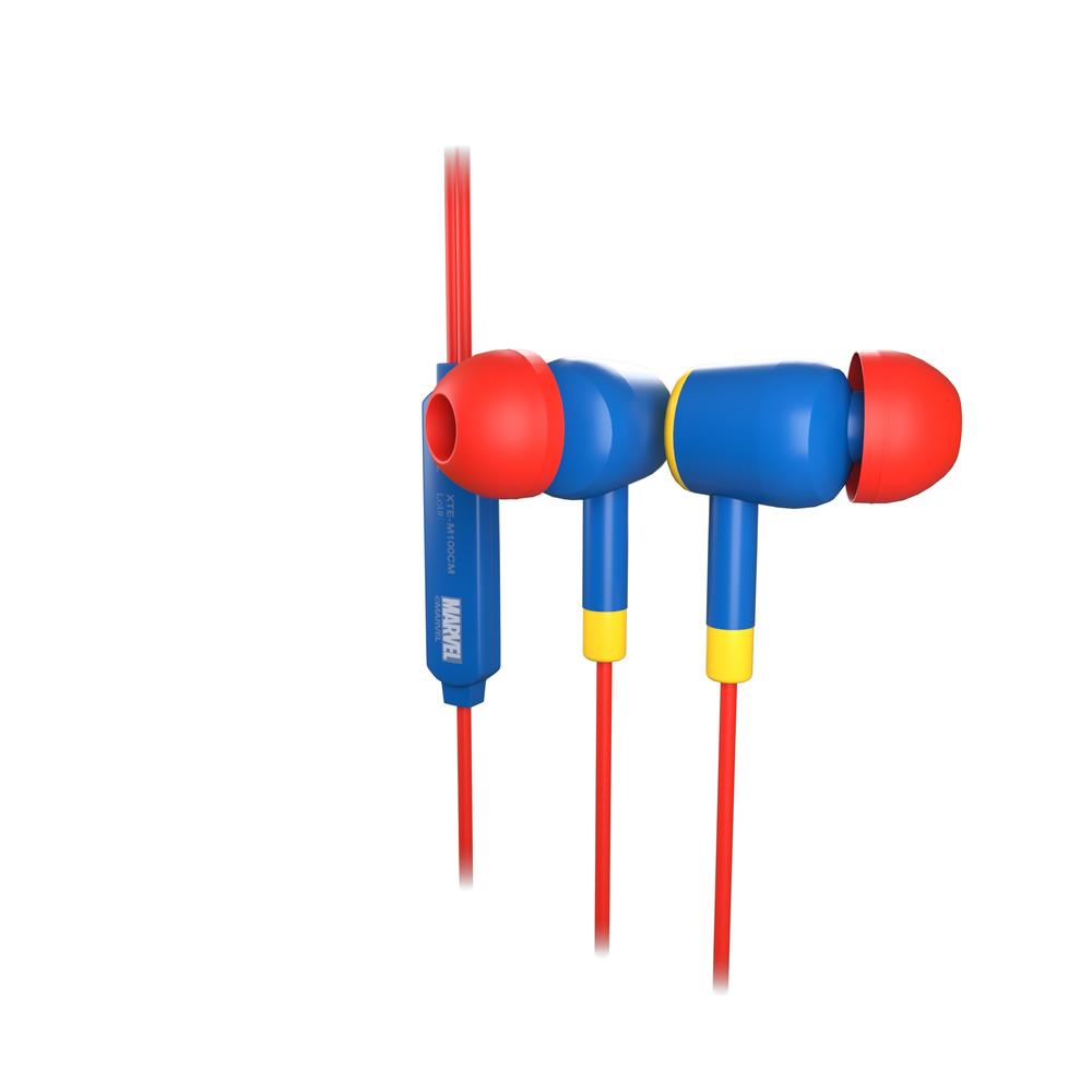 Foto 6 pulgar | Audífonos Alámbrico Xtech Capitana Marvel