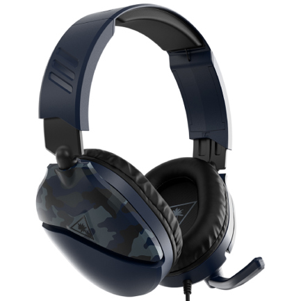 Foto 1 | Audífonos Turtle Beach Earforce Recon 70 Diadema Alámbrico 3.5mm Cable 1.2m Playstation Azul Camuflaje