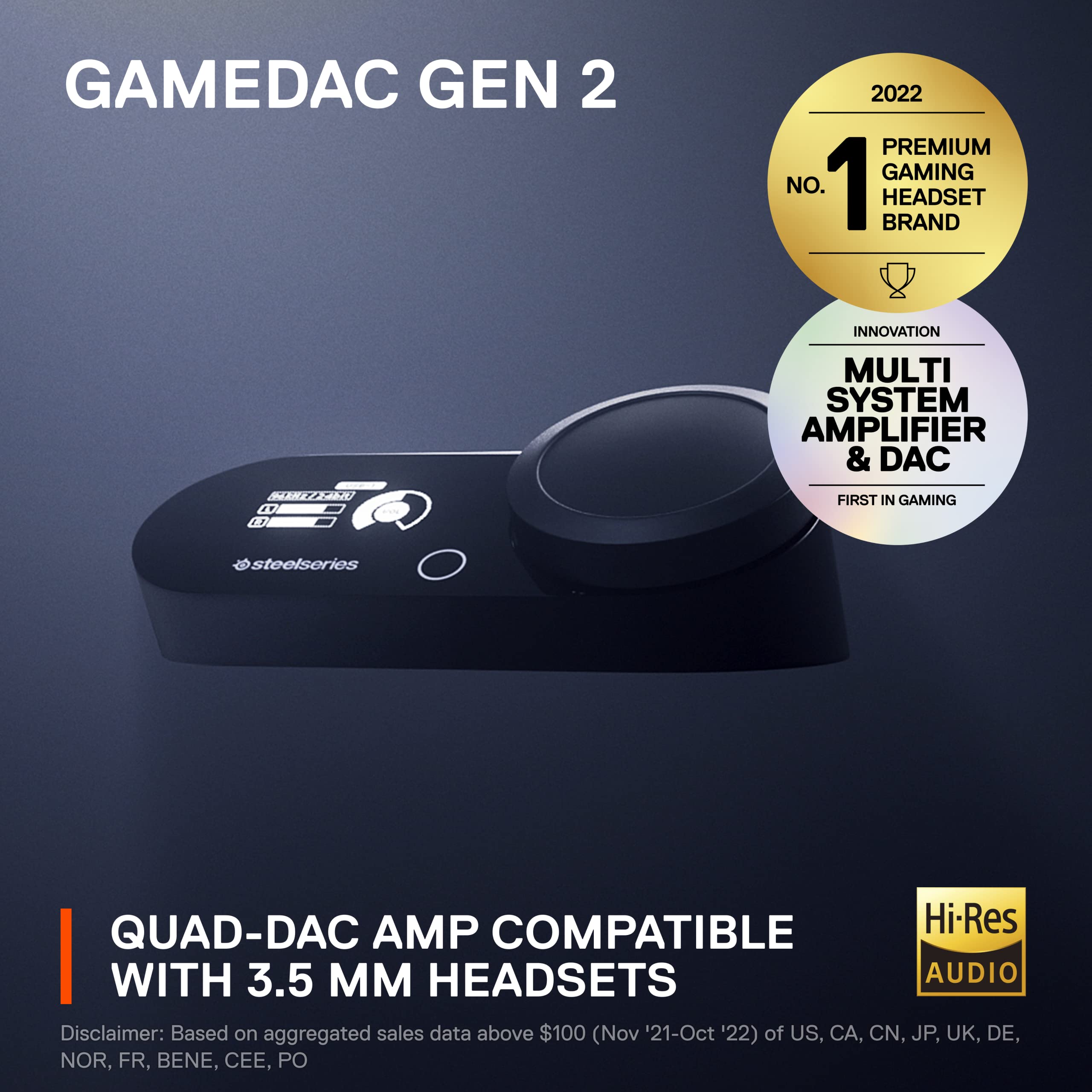 Foto 3 pulgar | Amplificador De Audio Steelseries Gamedac Gen 2 Hi-res Pc Ps5 Ps4 - Venta Internacional.