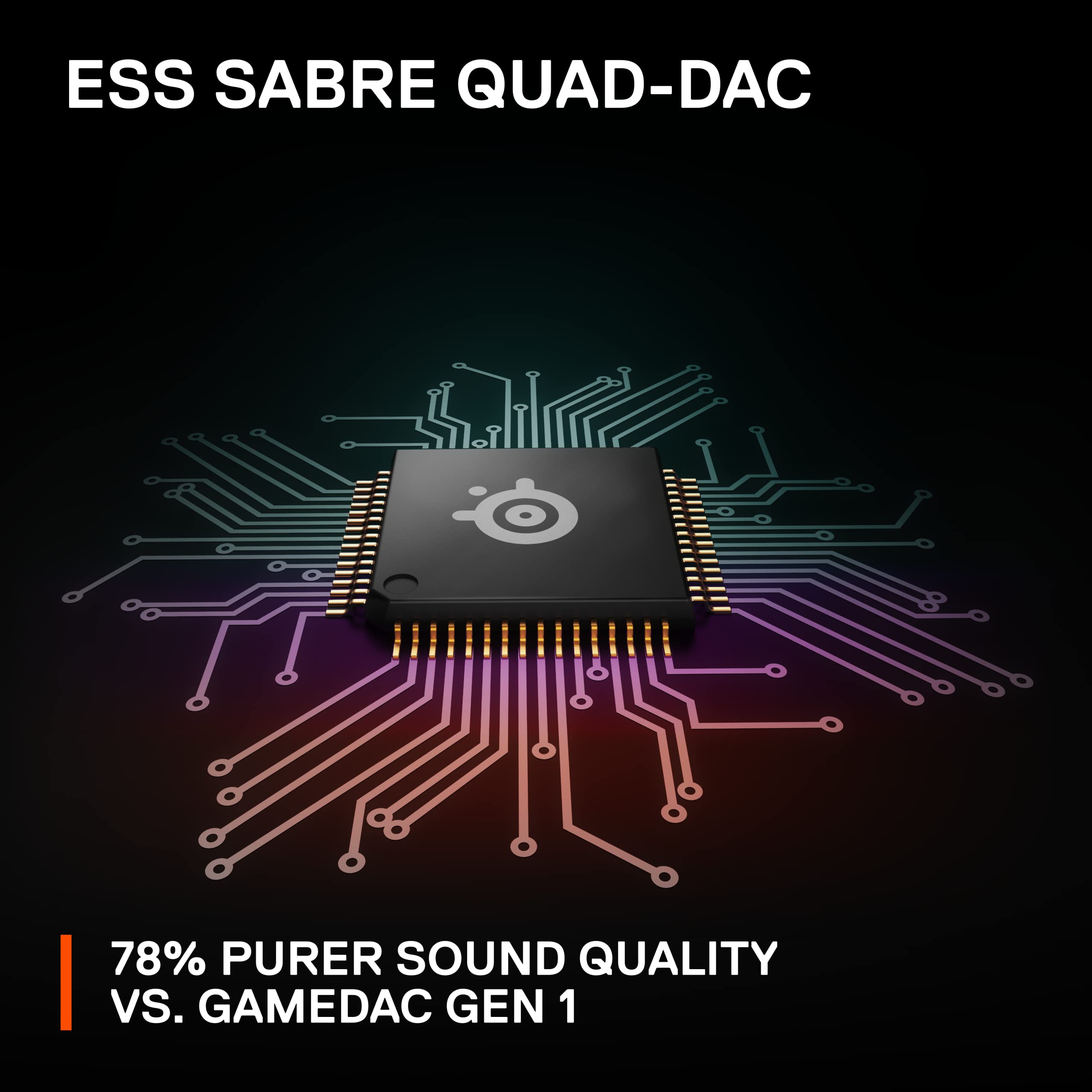 Foto 4 | Amplificador De Audio Steelseries Gamedac Gen 2 Hi-res Pc Ps5 Ps4 - Venta Internacional.