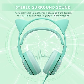 Foto 3 | Auriculares Para Juegos Somic G951s Verdes Con Micrófono Para Ps4, Ps5, Xbox - Venta Internacional.