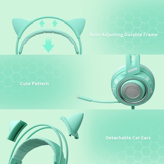 Foto 5 | Auriculares Para Juegos Somic G951s Verdes Con Micrófono Para Ps4, Ps5, Xbox - Venta Internacional.