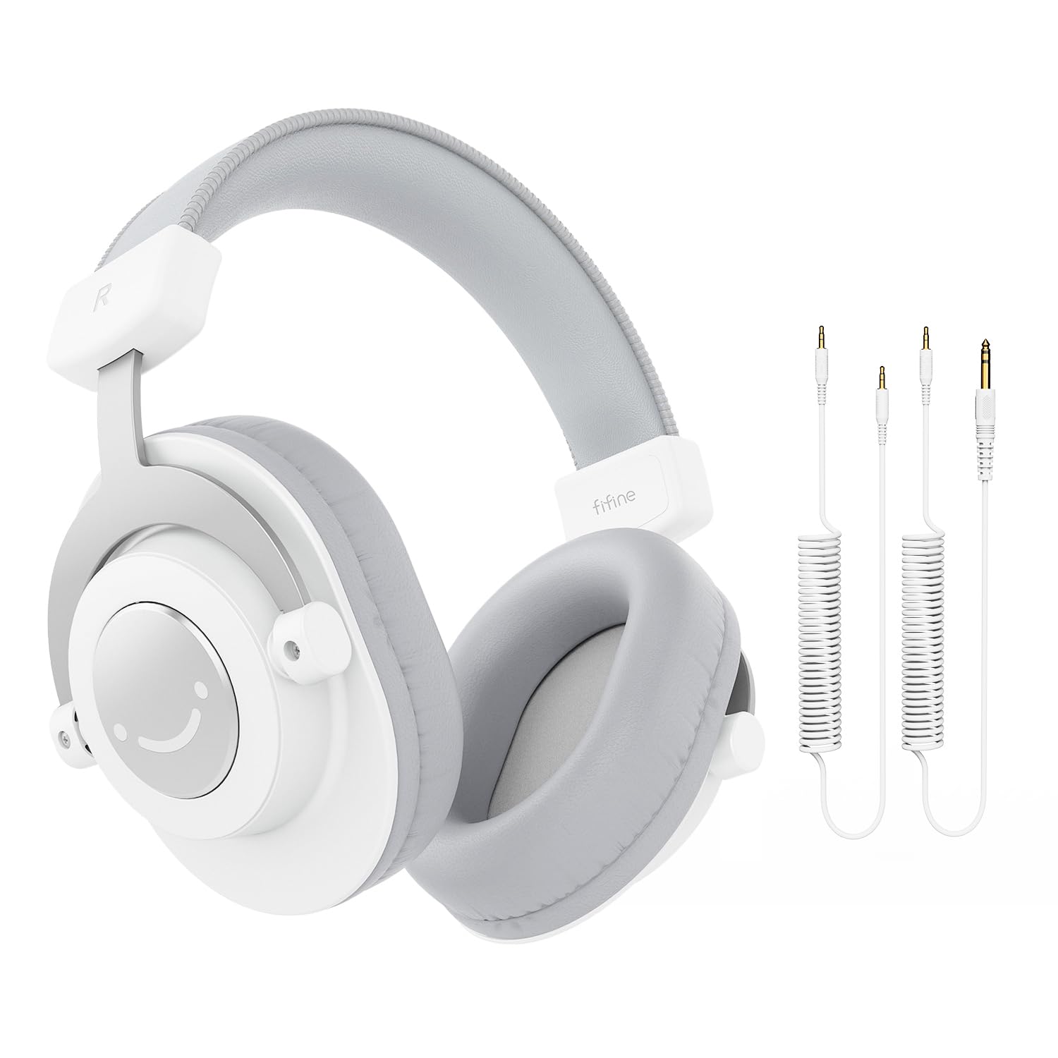 Auriculares Para Monitor De Estudio Fifine H8 Con Cable Para Colocar Sobre Las Orejas, Blancos - Venta Internacional.