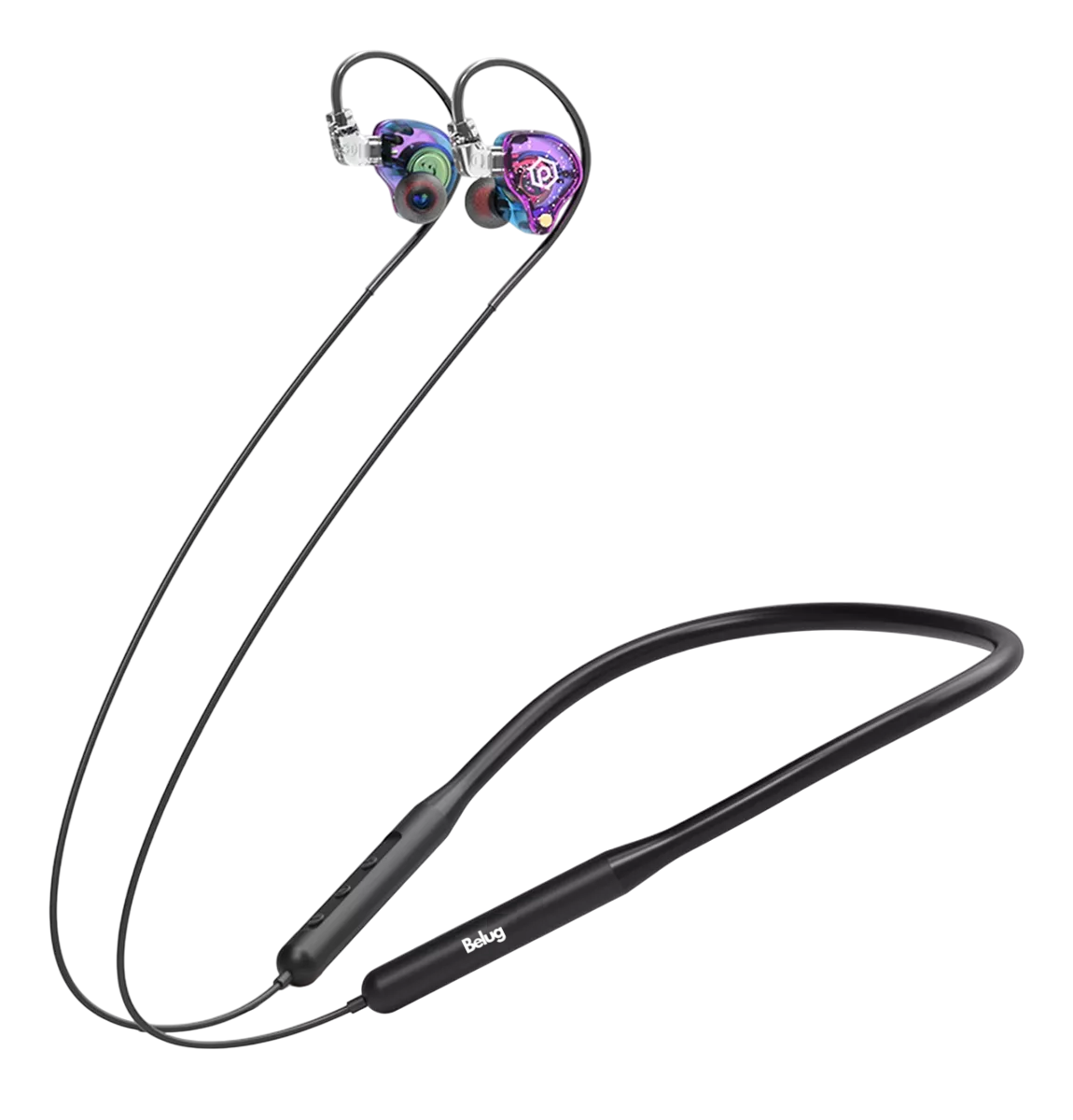 Foto 2 pulgar | Audífonos Bluetooth Inalambrico Extraíble Belug Violeta