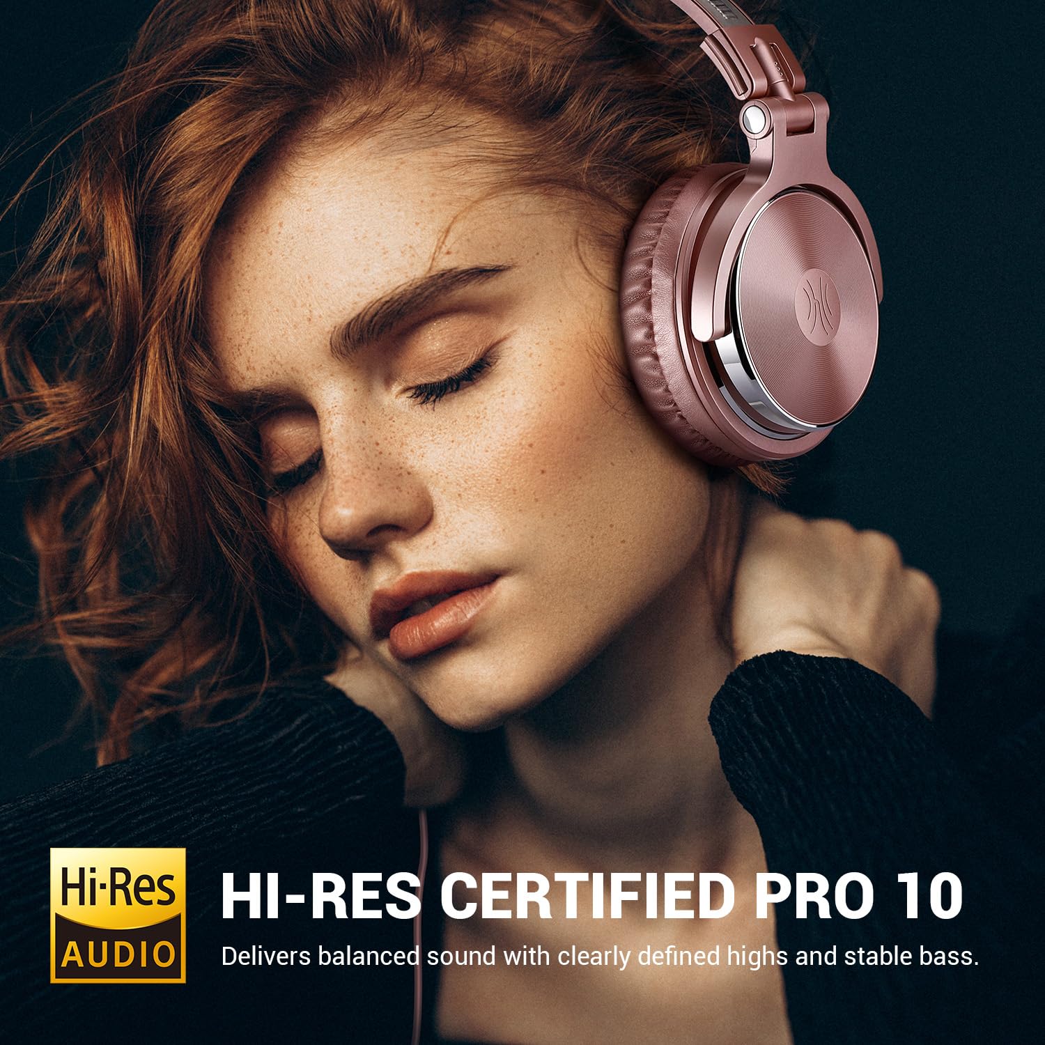 Foto 3 pulgar | Auriculares OneOdio Hi-Res Studio Monitor & Mixing DJ Rosa - Venta Internacional