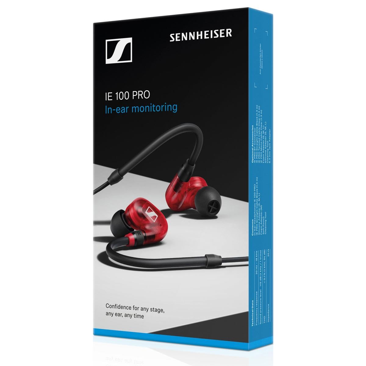 Foto 4 pulgar | Monitor De Audio Intraural Sennheiser 508942 Con Cable Rojo - Venta Internacional.