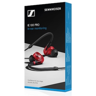 Foto 3 | Monitor De Audio Intraural Sennheiser 508942 Con Cable Rojo - Venta Internacional.