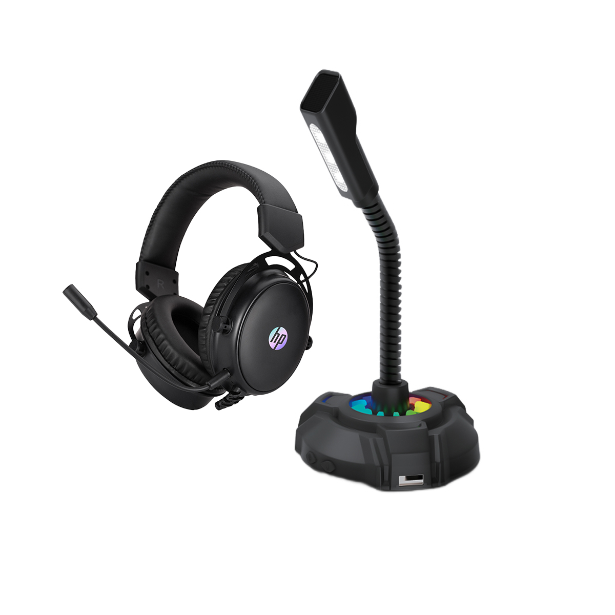 Audífonos Hp Dhe-8005u + Micrófono Escritorio Hp