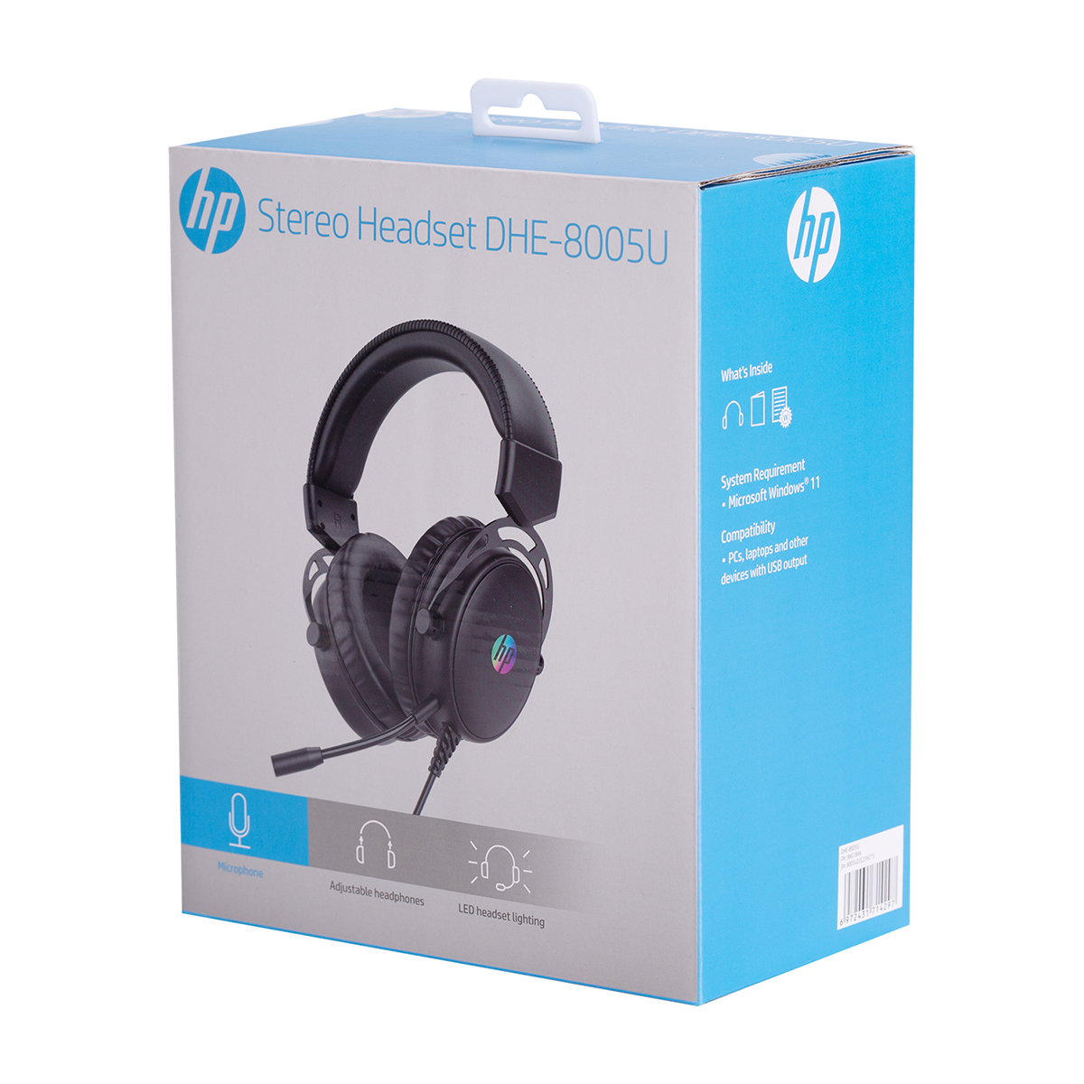 Foto 8 | Audífonos Hp Dhe-8005u + Micrófono Escritorio Hp