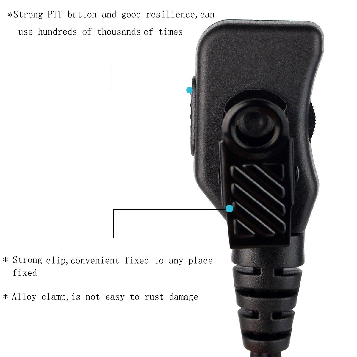 Foto 5 | Auricular Walkie Talkie Retevis Cp185 Cp200d Para Motorola - Venta Internacional.