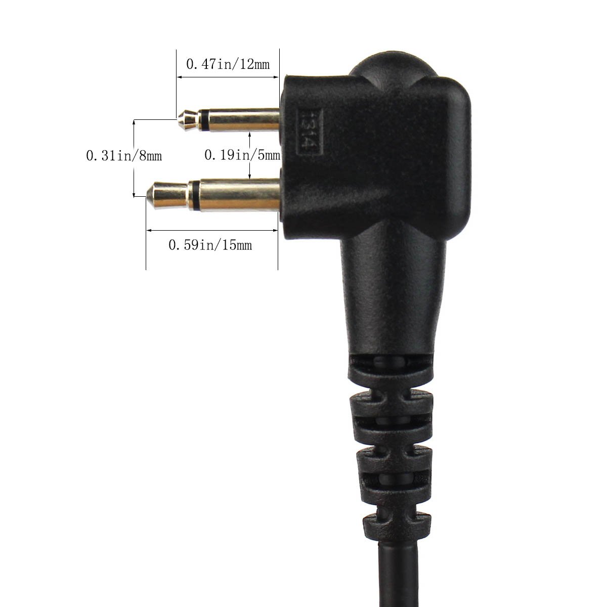 Foto 7 | Auricular Walkie Talkie Retevis Cp185 Cp200d Para Motorola - Venta Internacional.
