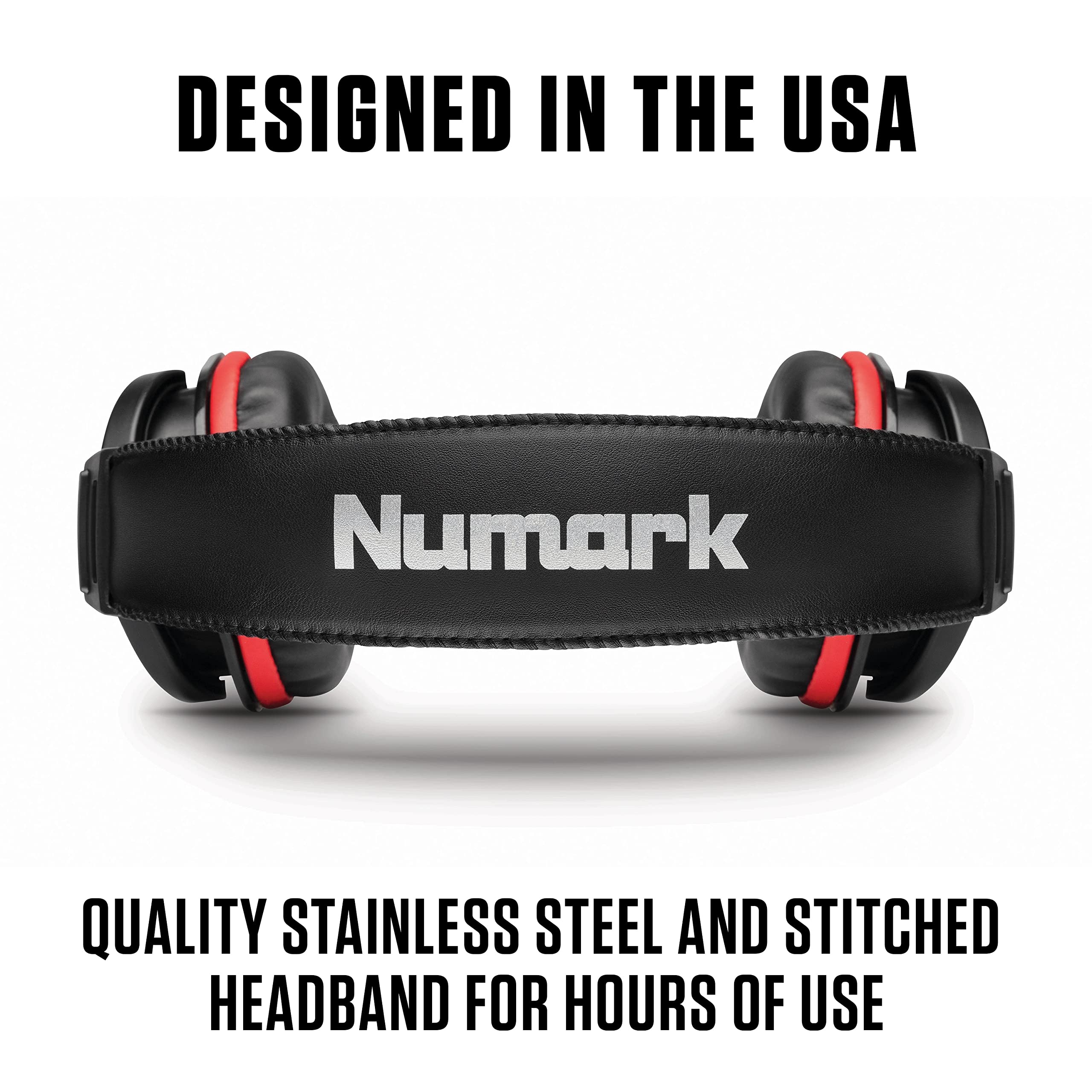 Foto 6 pulgar | Auriculares Para Dj Numark Hf175 Con Parte Trasera Cerrada Y Cable De 3 M - Venta Internacional.