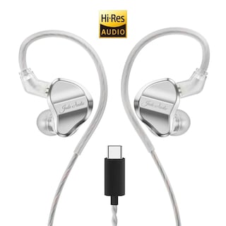Foto 1 | Audífonos Hi-res Con Manos Libres Y Conector Tipo C Fiio Jd1 Silver