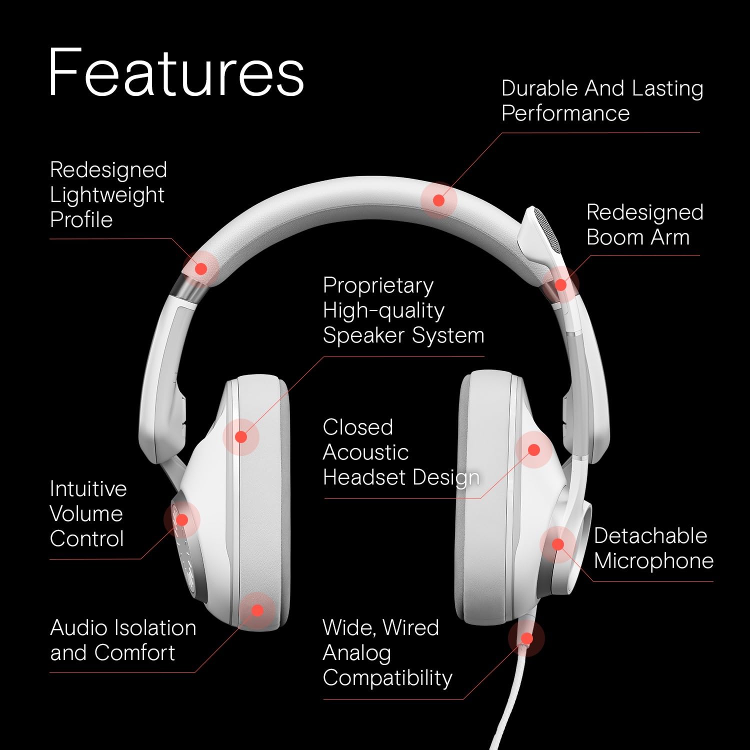 Foto 3 pulgar | Auriculares Para Juegos Epos H6pro De Acústica Cerrada Con Micrófono, Color Blanco - Venta Internacional.