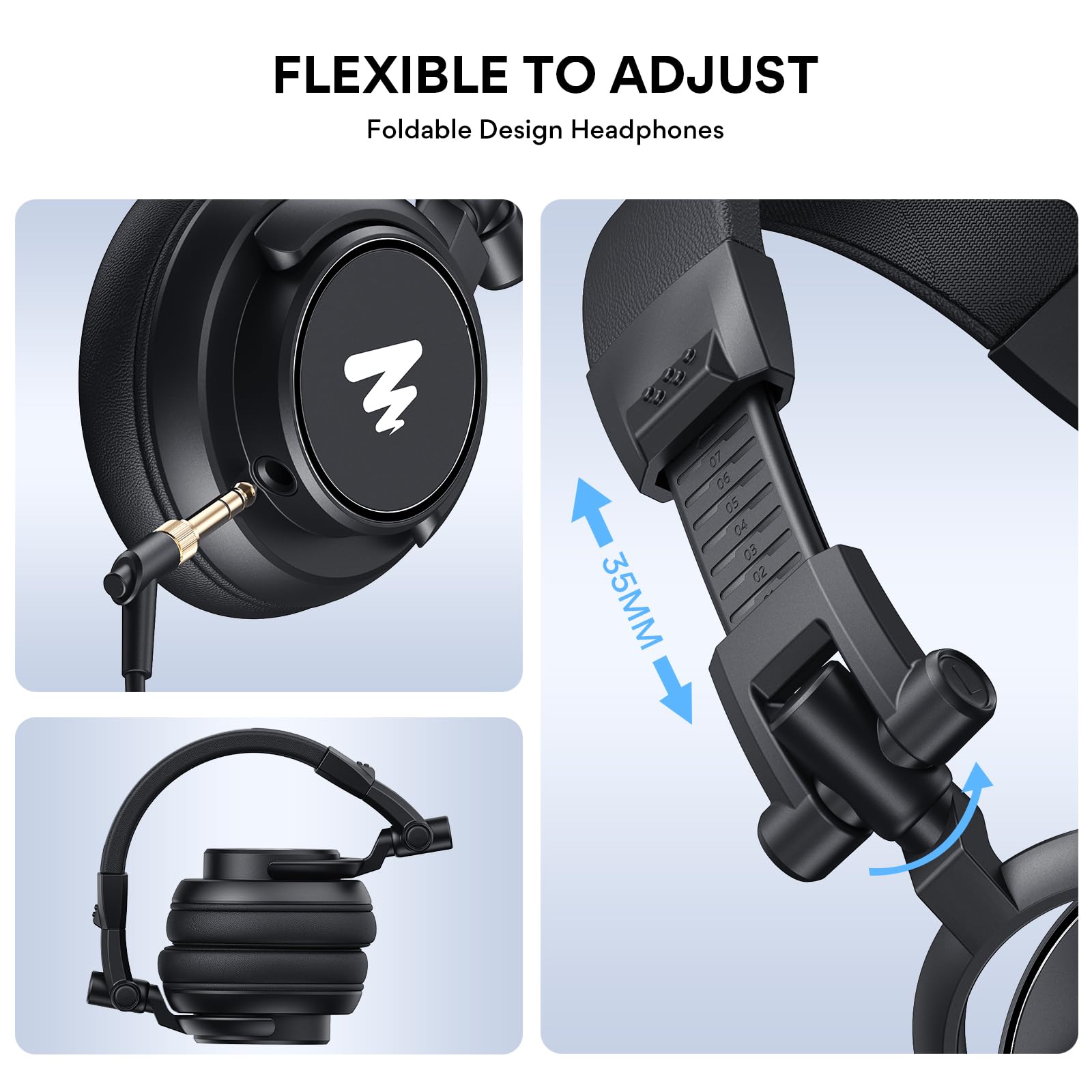 Foto 7 pulgar | Auriculares De Estudio Maono Au-mh601 Con Monitor Estéreo Para Colocar Sobre Las Orejas - Venta Internacional.
