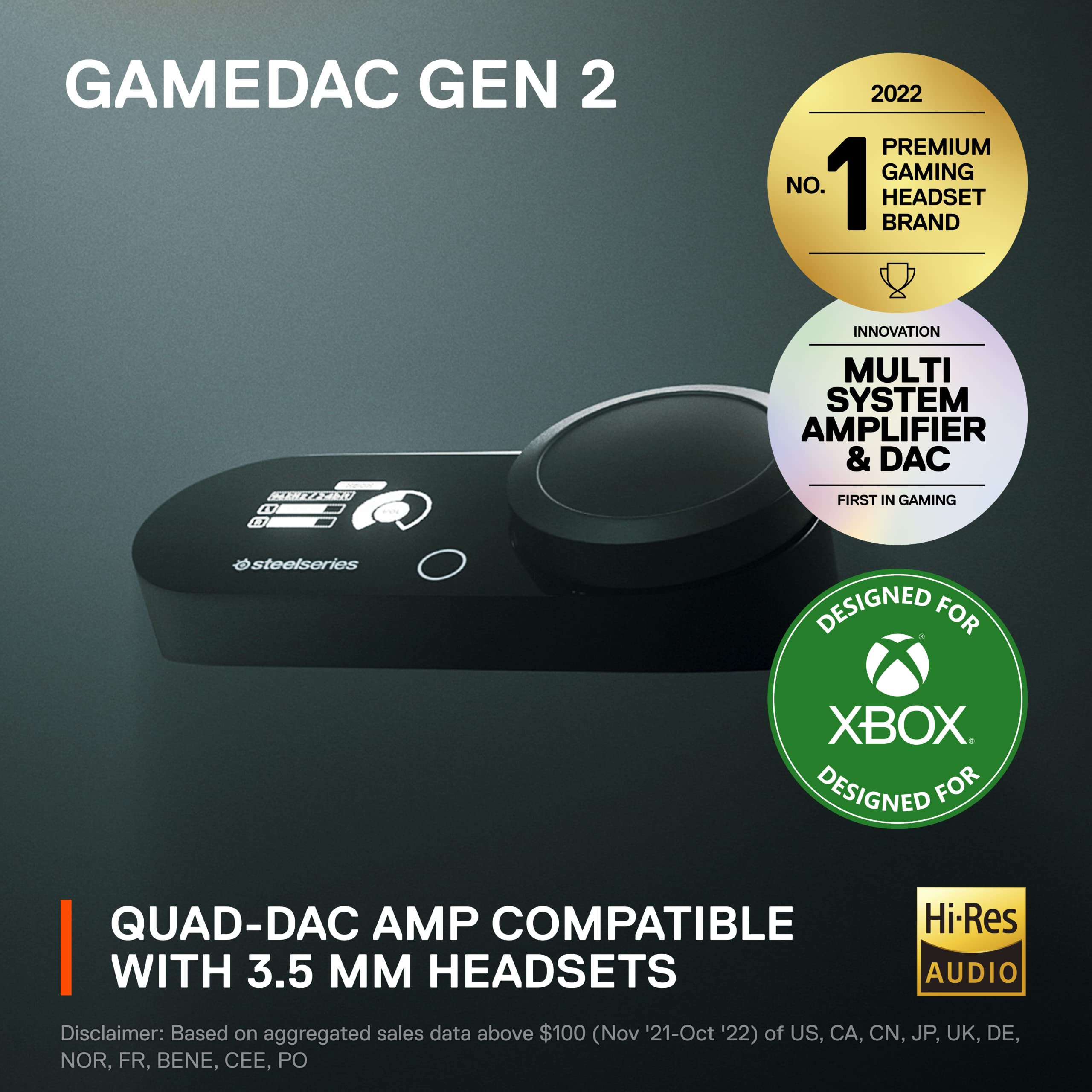 Foto 3 pulgar | Amplificador De Audio Steelseries Gamedac Gen 2 Hi-res Audio - Venta Internacional.