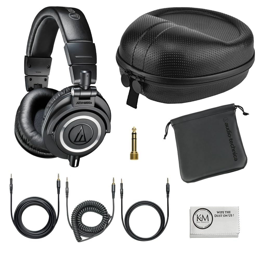 Foto 2 pulgar | Auriculares Audio-technica Ath-m50x Professional Negros - Venta Internacional.
