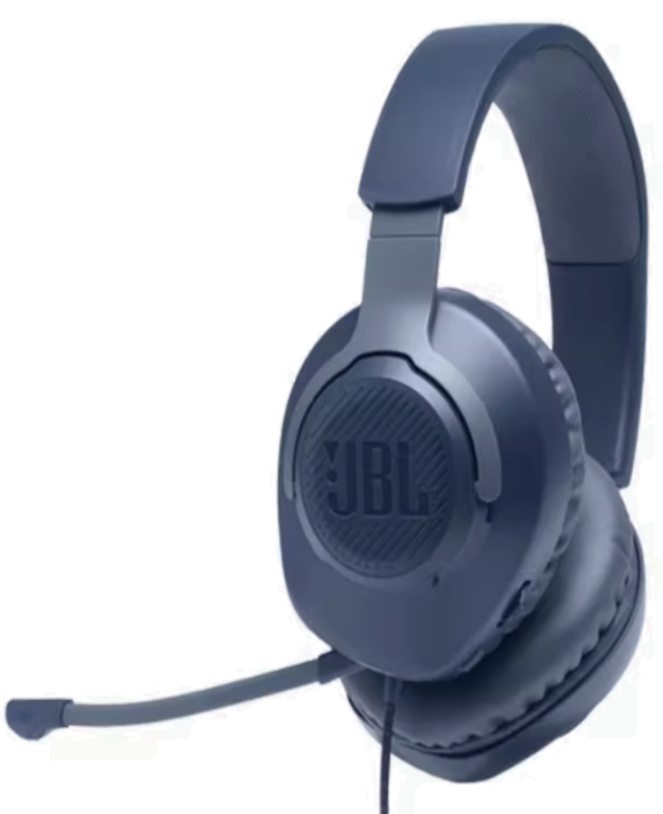 Auriculares para Juegos JBL Quantum 100 On-ear con Puerto de 3,5 mm - Venta Internacional