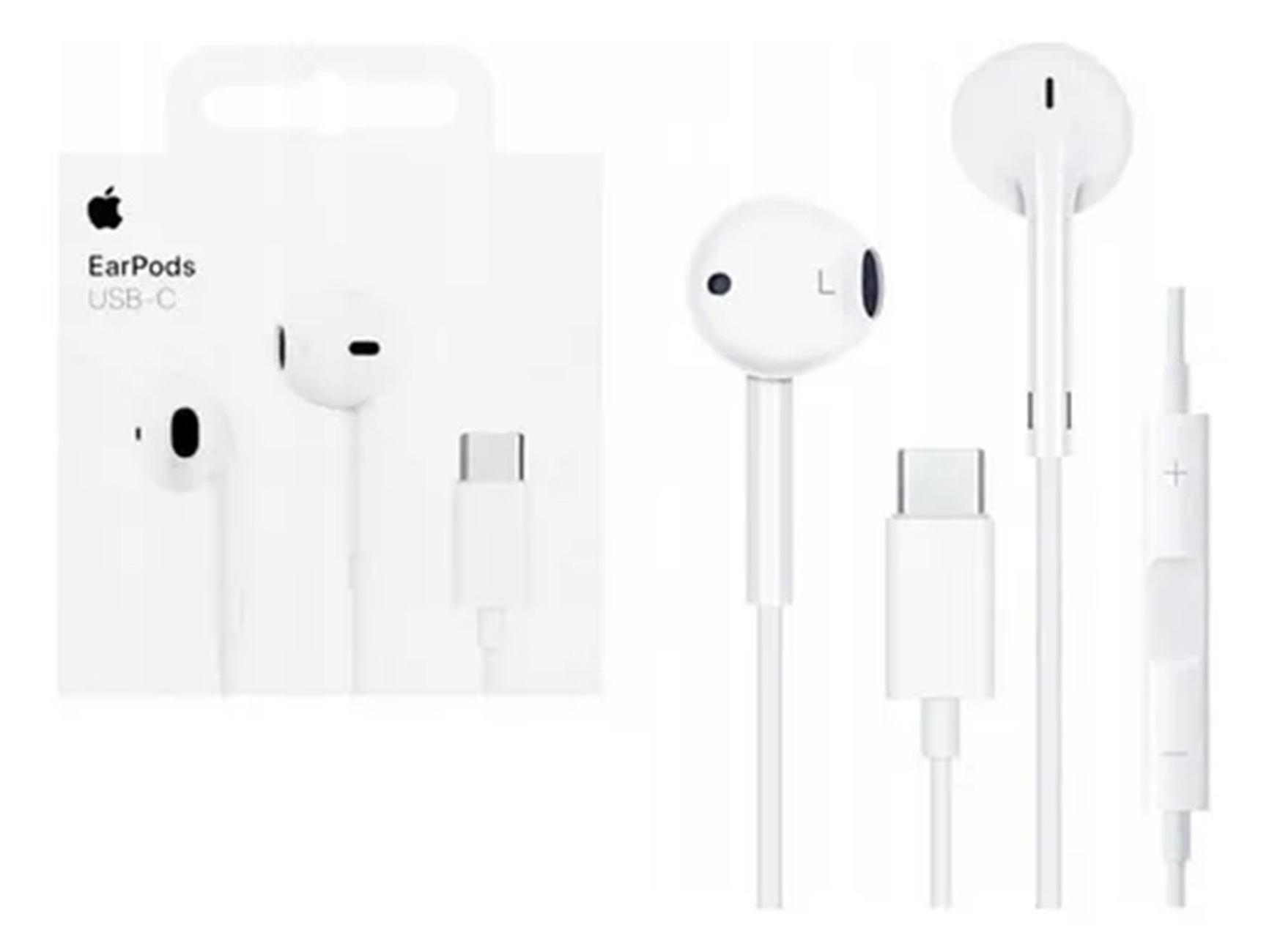 Foto 3 pulgar | Audífonos Alámbricos Apple Blancos