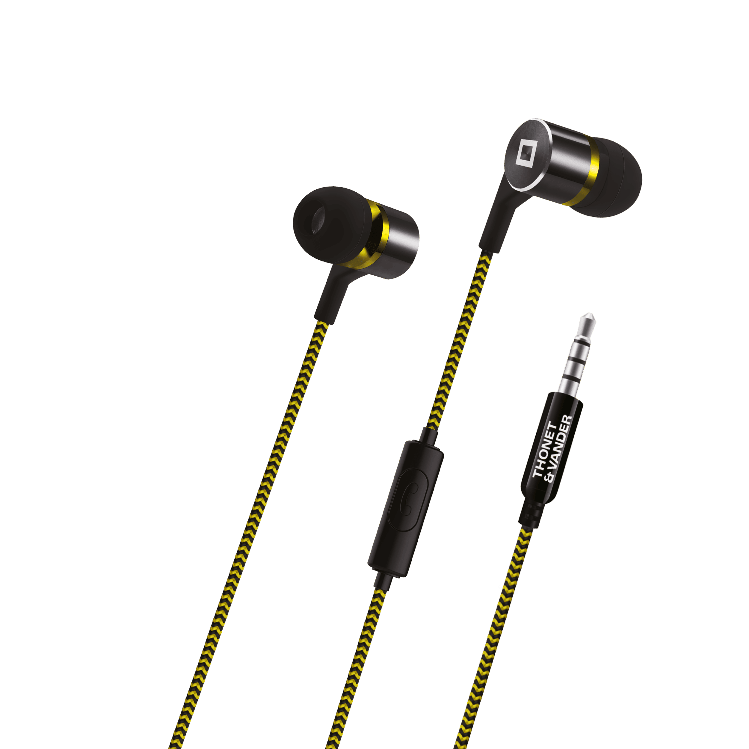 Foto 3 pulgar | Audífonos Usb In-ear Thonet & Vander Klein – Micrófono Mems  Controles Integrados Y Carcasa De Aluminio