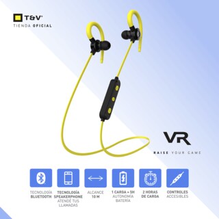 Foto 5 | Audífonos Bluetooth In-ear Neckband Thonet & Vander Vr10 – 5h Batería Micrófono Mems Y Controles Integrados