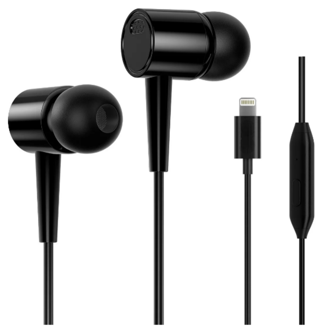 Foto 2 pulgar | Xtellar Audífonos Ergonómicos Manos Libres Con Cable Lightning Para Iphone