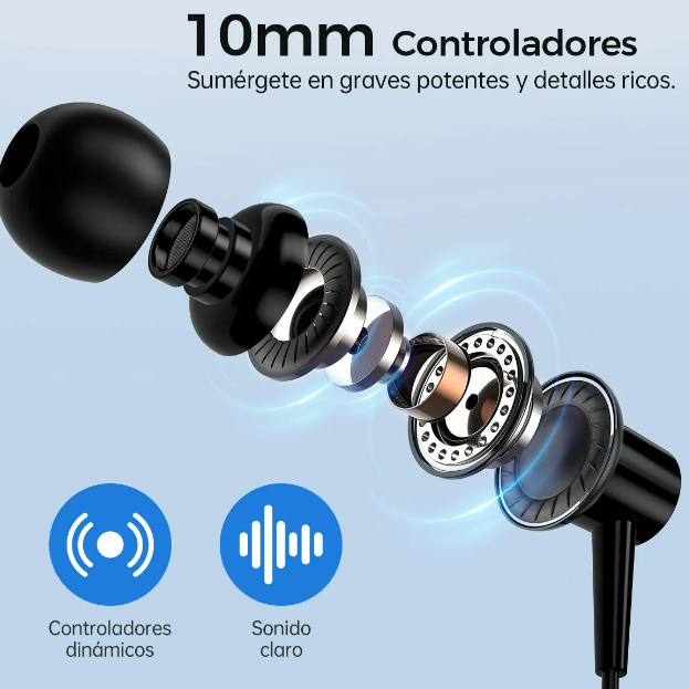 Foto 5 pulgar | Xtellar Audífonos Ergonómicos Manos Libres Con Cable Lightning Para Iphone