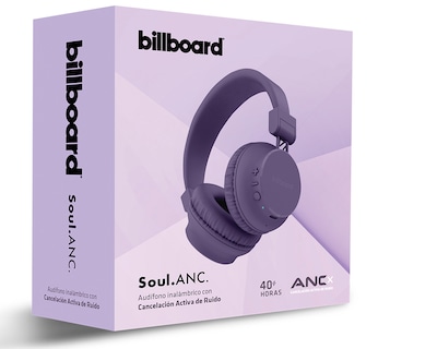 Foto 3 | Audífonos Inalámbricos Anc Soul Billboard Color Morado