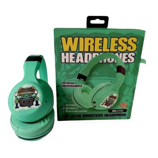 Foto 1 | Audifonos Inalámbricos De Diadema Con Diseño De Monsutro Para Niños