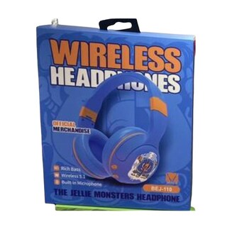 Foto 2 | Audifonos Inalámbricos De Diadema Con Diseño De Monsutro Para Niños