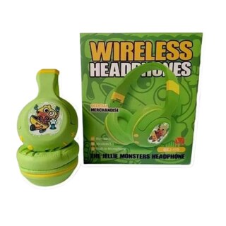 Foto 1 | Audifonos Inalámbricos De Diadema Con Diseño De Monsutro Para Niños