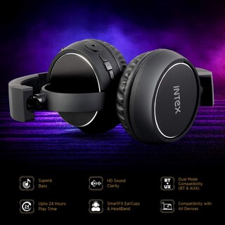 Foto 4 | Audifonos De Diadema Intex Roar 201plus Color Negro