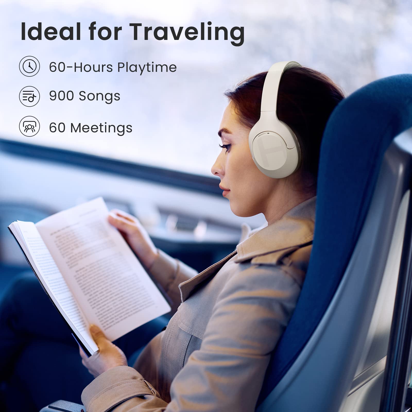 Foto 5 pulgar | Audífonos Inalámbricos Haylou Negros con Bluetooth-Venta Internacional