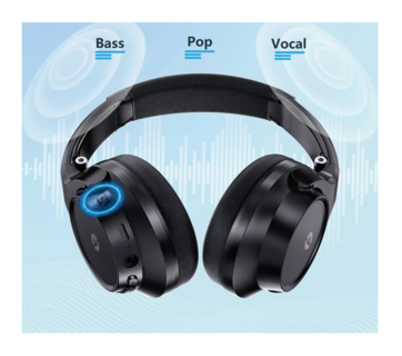 Foto 3 | Audífonos Inalámbricos Bluetooth Diadema con Micrófono Negro