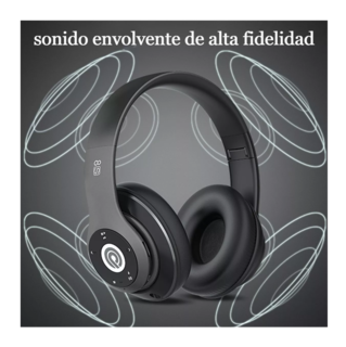 Foto 2 | Audífonos Inalámbricos Diadema con Micrófono Bluetooth 52hora Negros