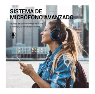 Foto 5 | Audífonos Bluetooth Cowin con Cancelación de Ruido Azul