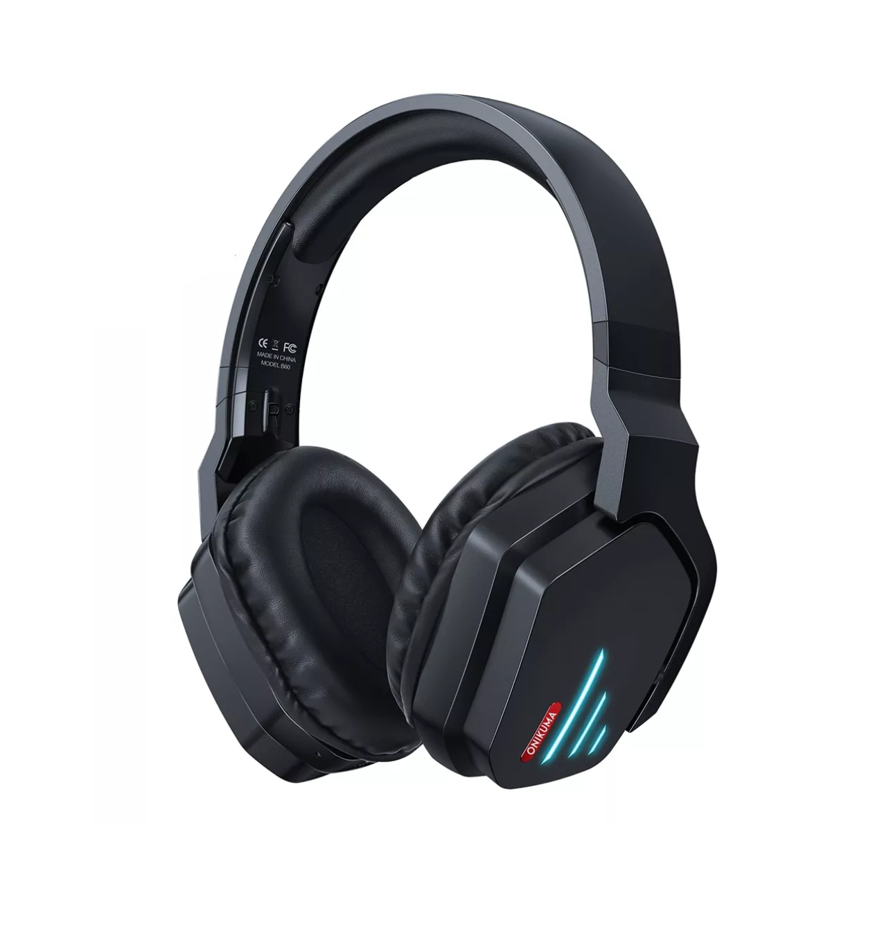 Foto 2 pulgar | Audífonos Inalámbricos de Diadema Bluetooth Gamer Negro