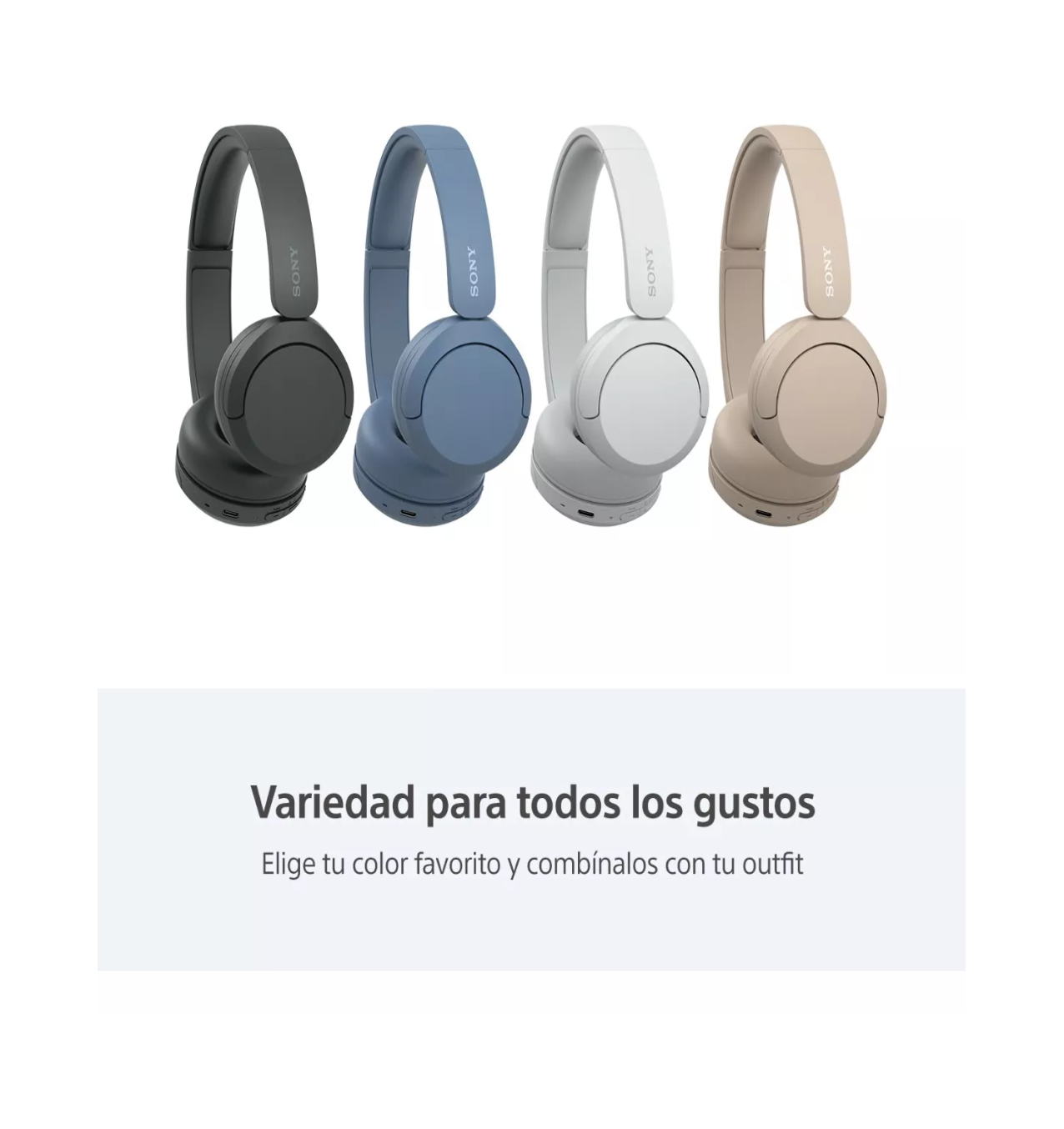 Foto 4 pulgar | Audífonos Inalámbricos Wh-ch520 Color Negro
