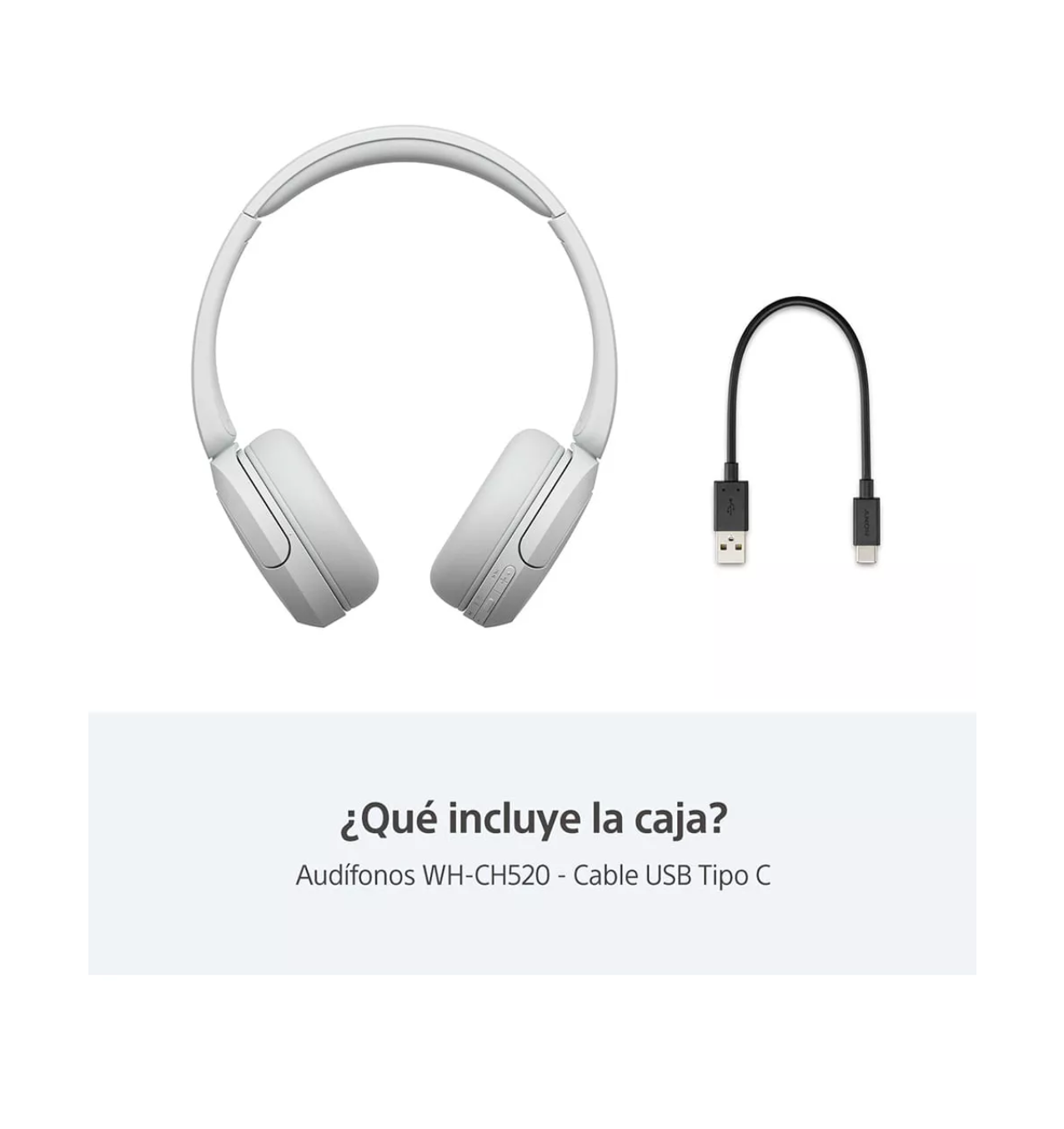 Foto 3 pulgar | Audífonos Inalámbricos Wh-ch520 Color Blanco