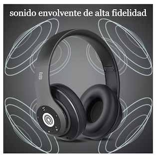 Foto 2 | Audífonos Inalámbrico Diadema con Micrófono Emuael Bluetooth 52 Hora