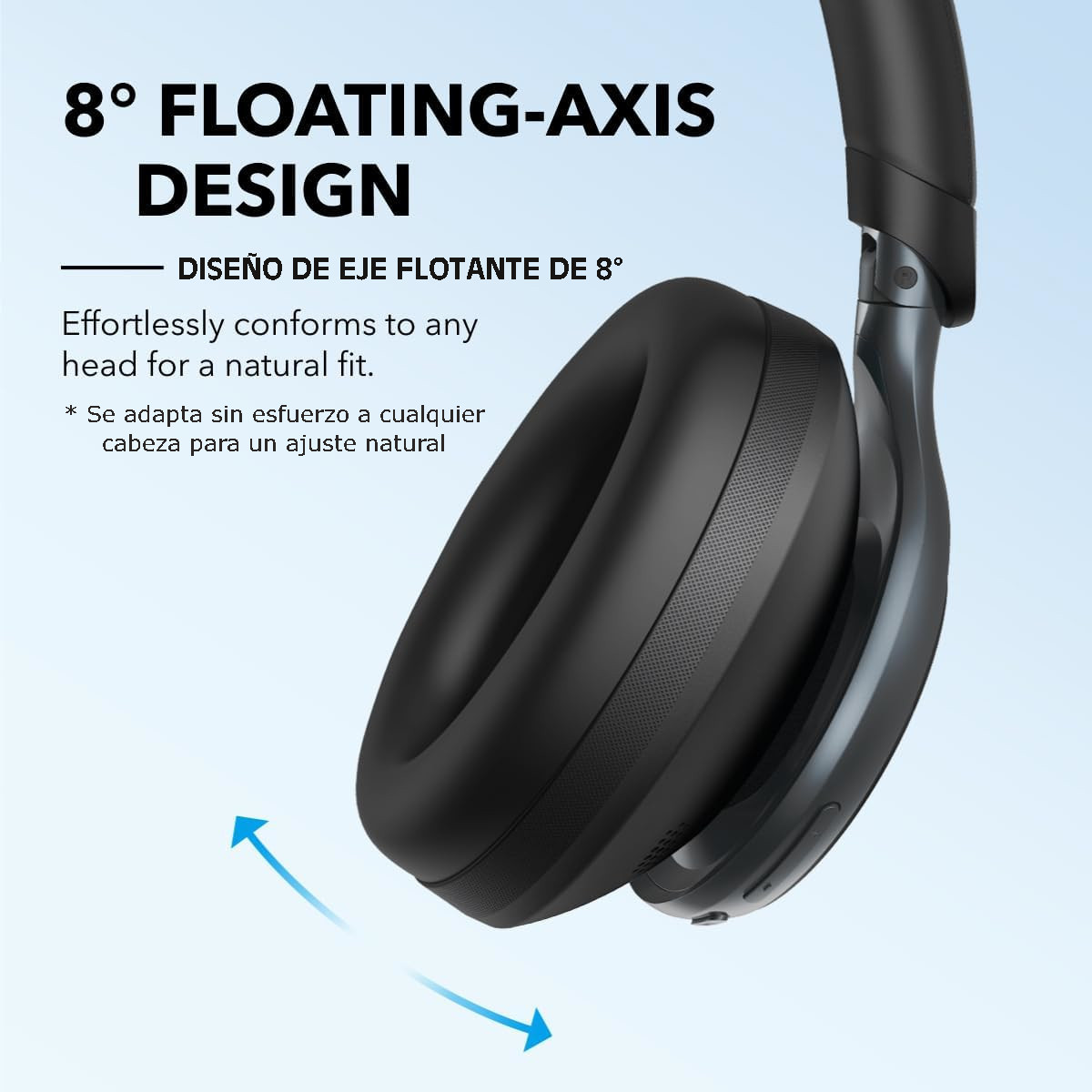 Foto 4 | Audífonos Inalámbricos Soundcore By Anker Diadema Over-ear Negro