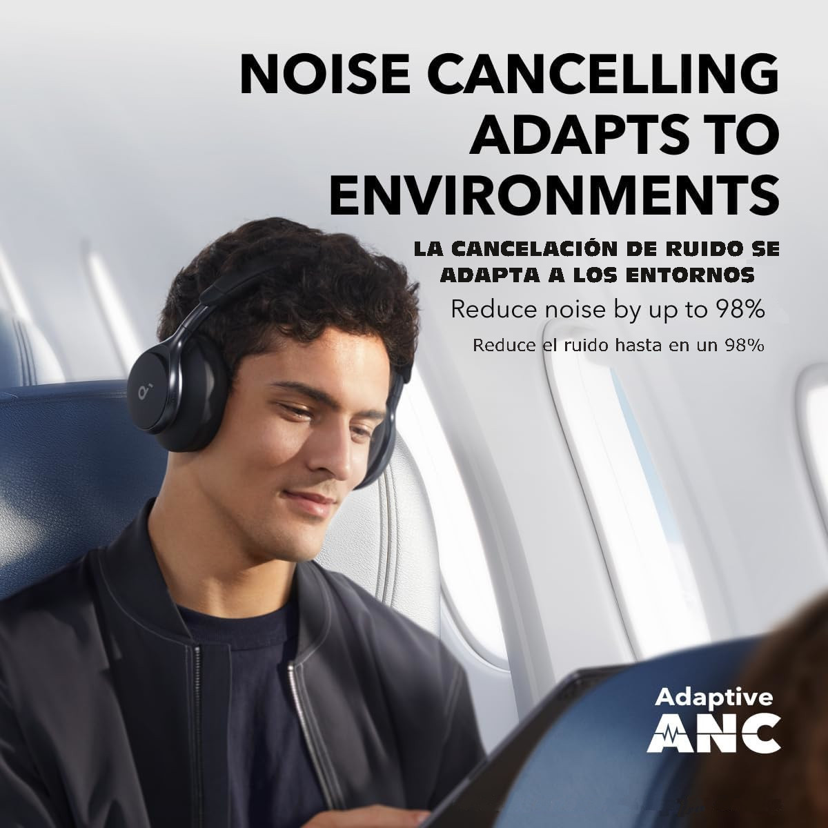 Foto 6 | Audífonos Inalámbricos Soundcore By Anker Diadema Over-ear Negro