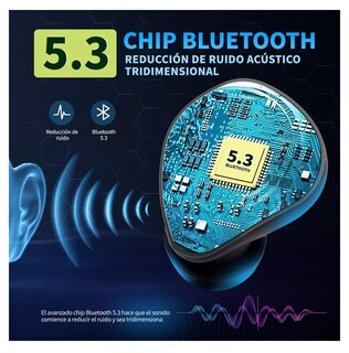 Foto 4 | Audífonos True Wireless Lab.G Verdes con Bluetoth