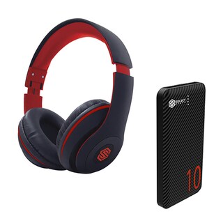 Foto 1 | Paquete Audifonos y Batería Portatil Select Sound Negro